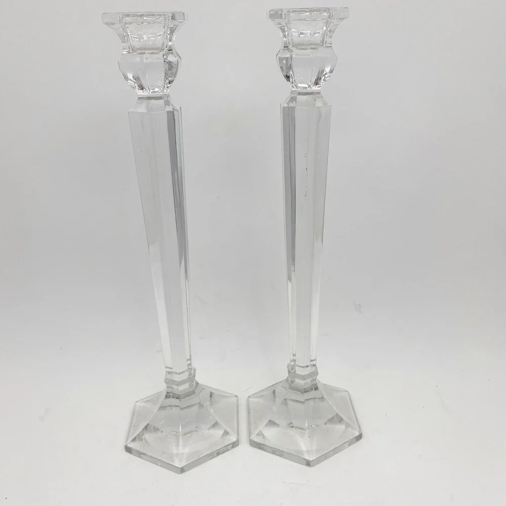 Shannon Godinger Hexagonal Faceted 11.5
